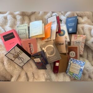 Huge Lot of Samples: Jo Malone, Chloe, Gucci, Prada, Valentino, Cartier & more!
